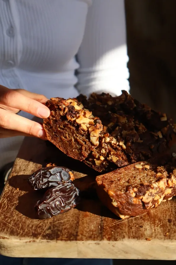 Datulių duona be pridėtinio cukraus