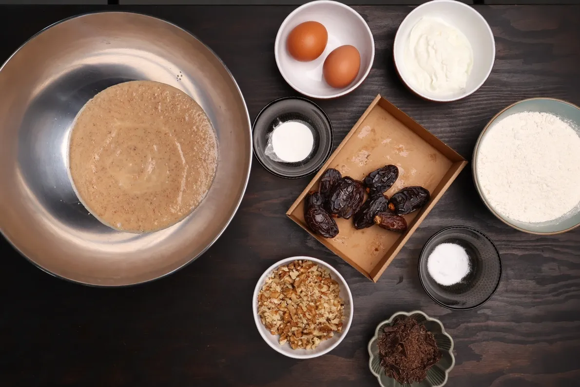 Datulių duona ingredientai