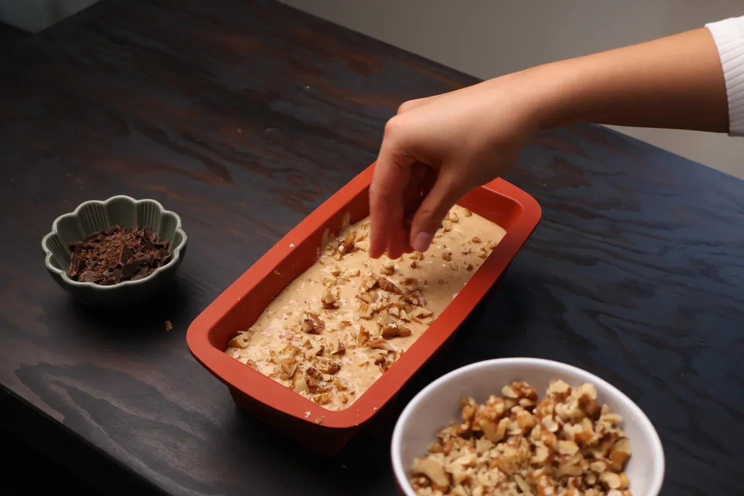 Datulių duonos gaminimas