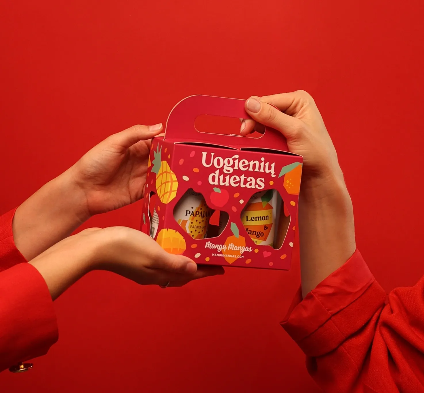 Kalėdiniai uogienių rinkiniai