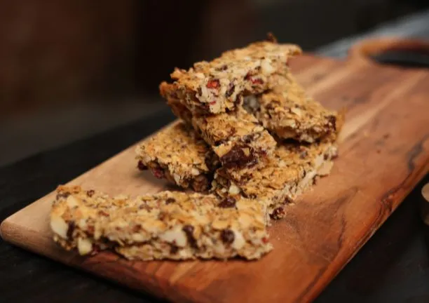 Makadamijų batonėliai