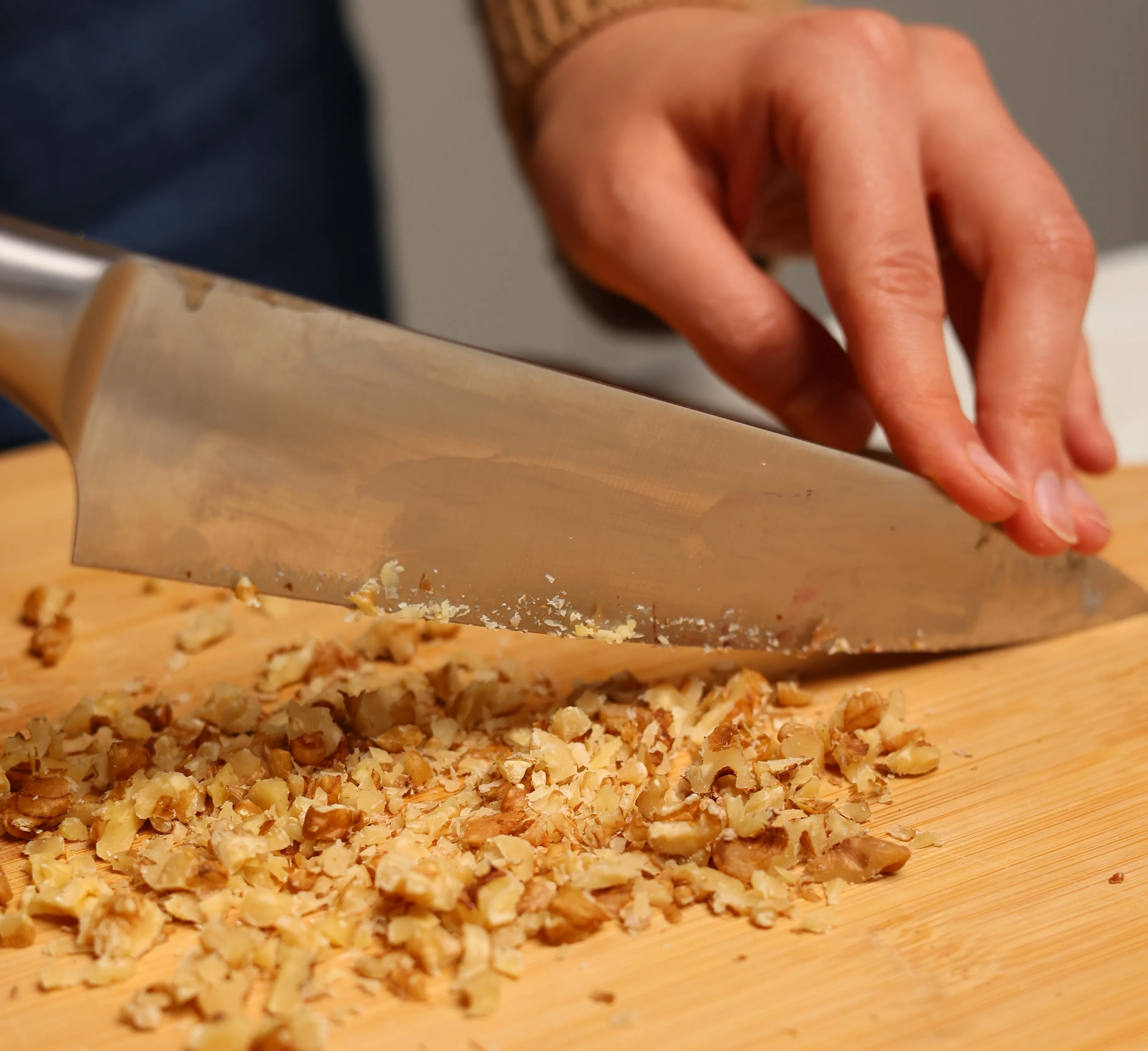 Susismulkiname graikinius riešutus